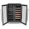 Whynter 24 in Built-In French Door Dual Zone Wine Refrigerator/Beverage Center BWB-2060FDS - alternate 6